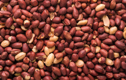 Peanuts Raw Red Skin