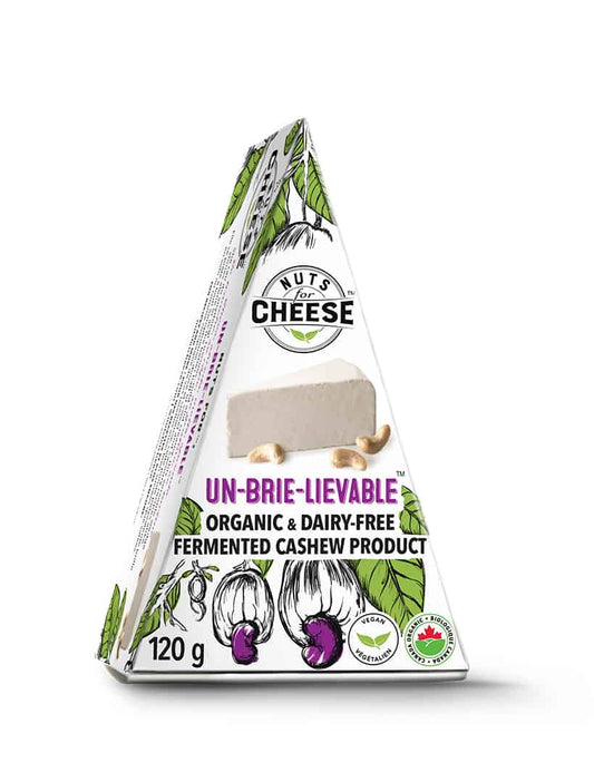 Nuts for Cheese- Un-Brie-Lievable Dairy-Free Cheese, 120 g